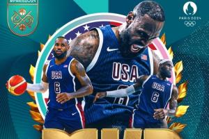 两年前的今天：39岁的詹姆斯荣获2024巴黎奥运会MVP！